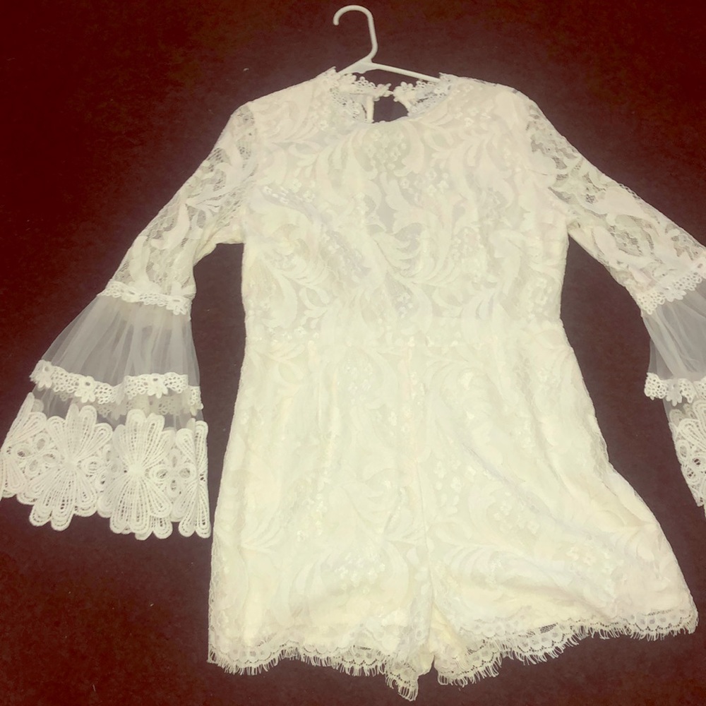 Beautiful lace romper